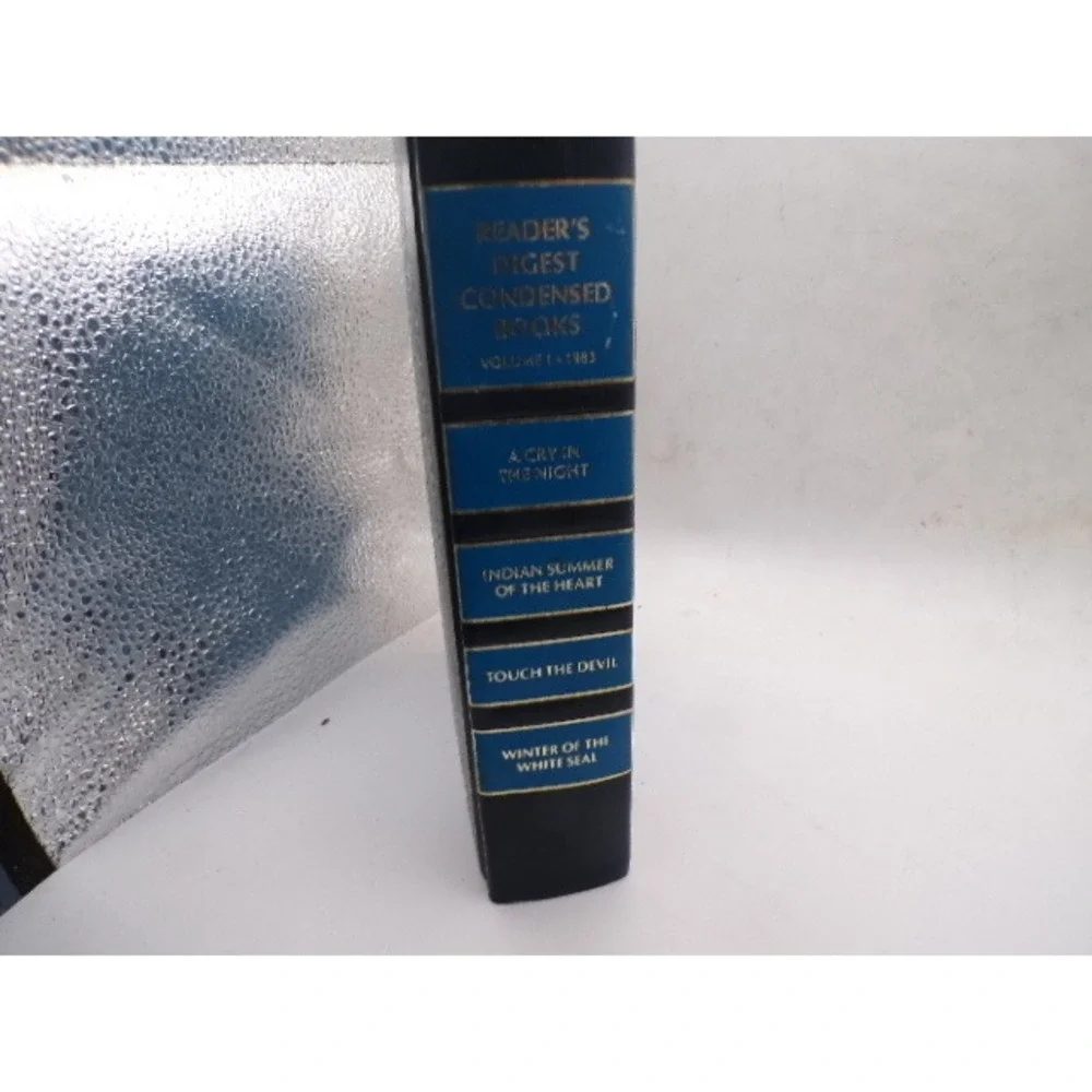 Readers Digest Condensed Book Vol 1 1983 Mary Higgins Clark Jack Higgins Vintage